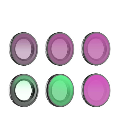 Sunnylife Set 6 Filtri per Osmo Nano: Black Mist 1/4, CPL, ND8, ND16, ND32, ND64