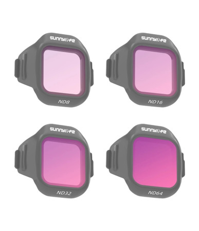 Set 4 Filtri Sunnylife ND8 + ND16 + ND32 + ND64 per MINI 5 Pro