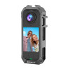 Custodia protettiva Puluz Metal per Insta 360 X4 Air (Grigio)