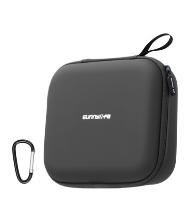 Sunnylife Custodia in Pelle con Tasca a Rete per Drone Neo 2 Nero