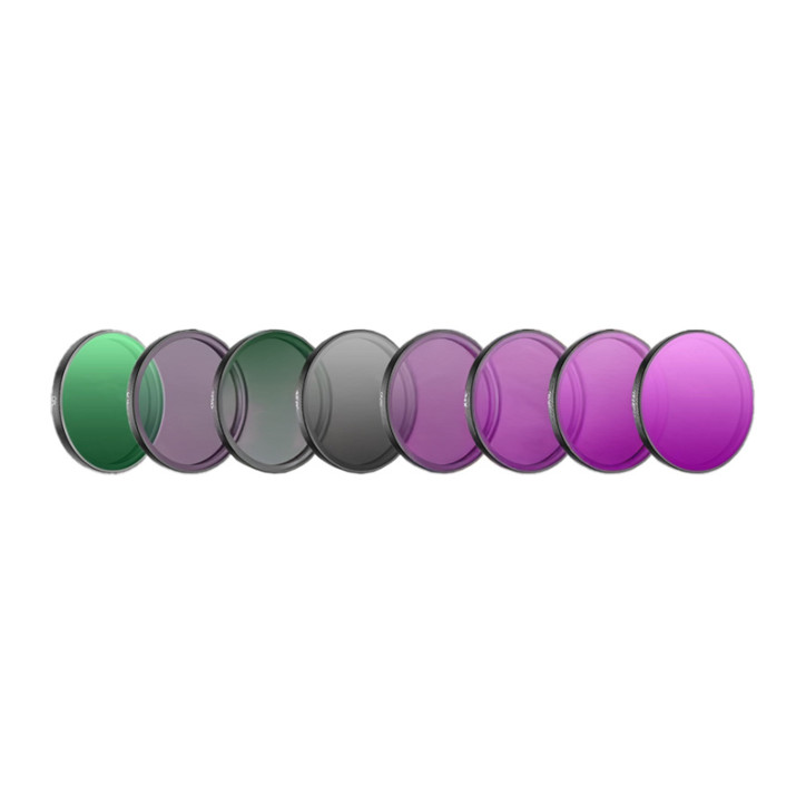 Set filtri per DJI Action 6 (CPL/MCUV/ND8/16/32/64/LPR/Black Mist 1/4)