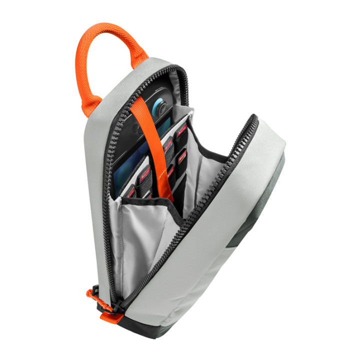 TOMTOC GameOn-G49 Borsa da Viaggio Switch 2 2.3L Grigia