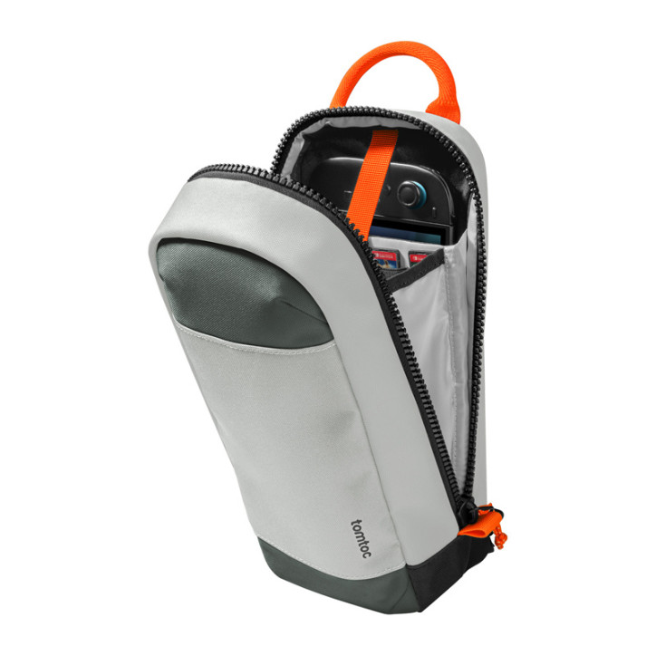 TOMTOC GameOn-G49 Borsa da Viaggio Switch 2 2.3L Grigia