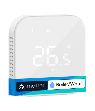 Meross MTS215BMA(EU) Smart WiFi Termostato per Caldaia/Riscaldamento ad Acqua