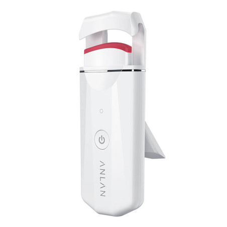 Anlan 04-AJMJ14-001 - Arricciacapelli Elettrico Riscaldato (Bianco)