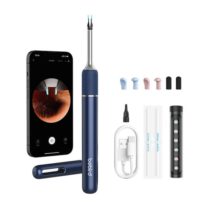 Bebird Note 5 Smart Visual Ear-Clean Rod Blu