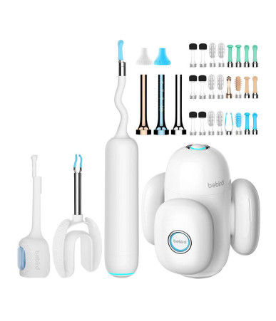 Otoscope with ear cleaning camera Bebird Home 30S (white)