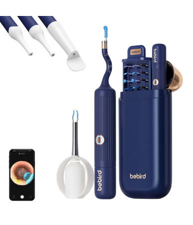 Bebird EarSight Plus Otoscopio Blu