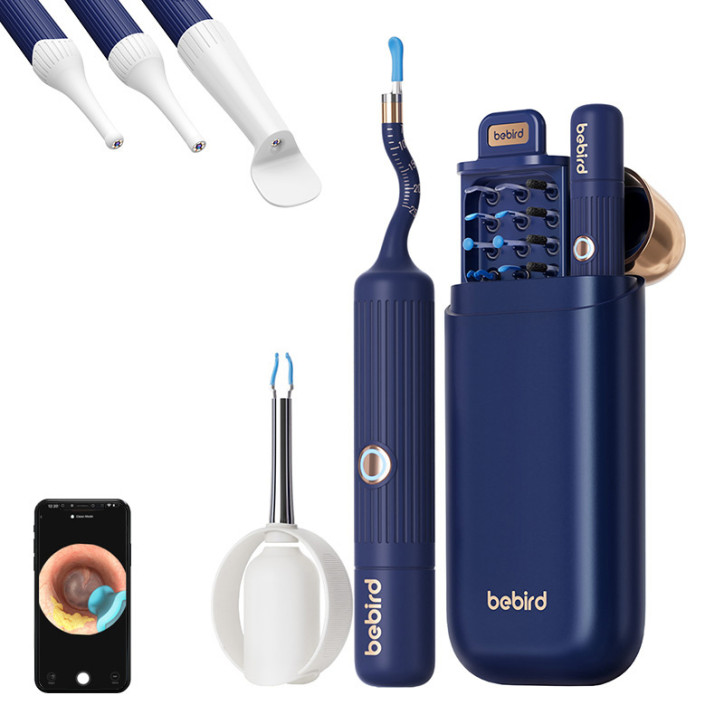 Bebird EarSight Plus Otoscopio Blu