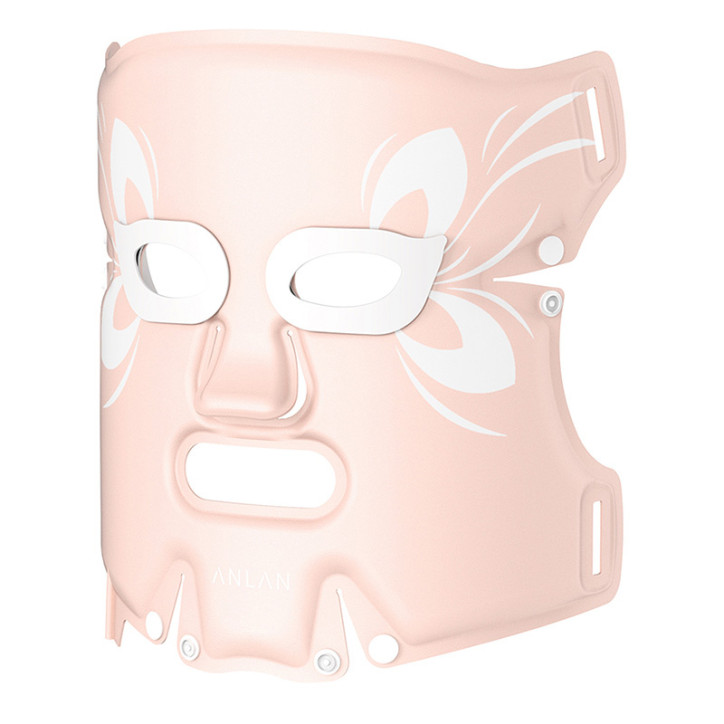 Maschera viso LED ANLAN 01-AGZMZ con terapia luminosa, impermeabile