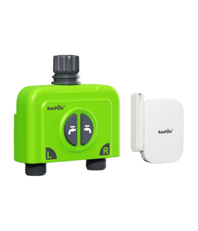 RainPoint WiFi 2-zone irrigation controller with gateway