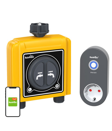 RainPoint 2-zone irrigation controller with app