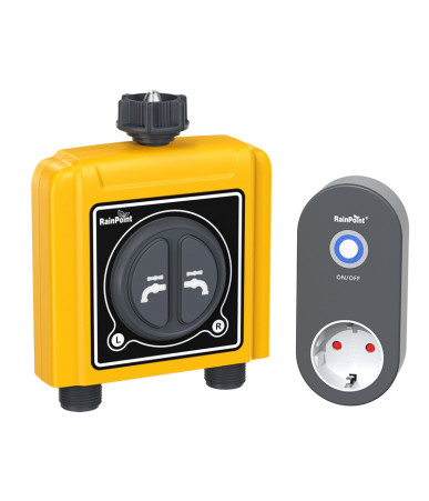 RainPoint Controller irrigazione 2 zone con App