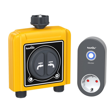 RainPoint Controller irrigazione 2 zone con App