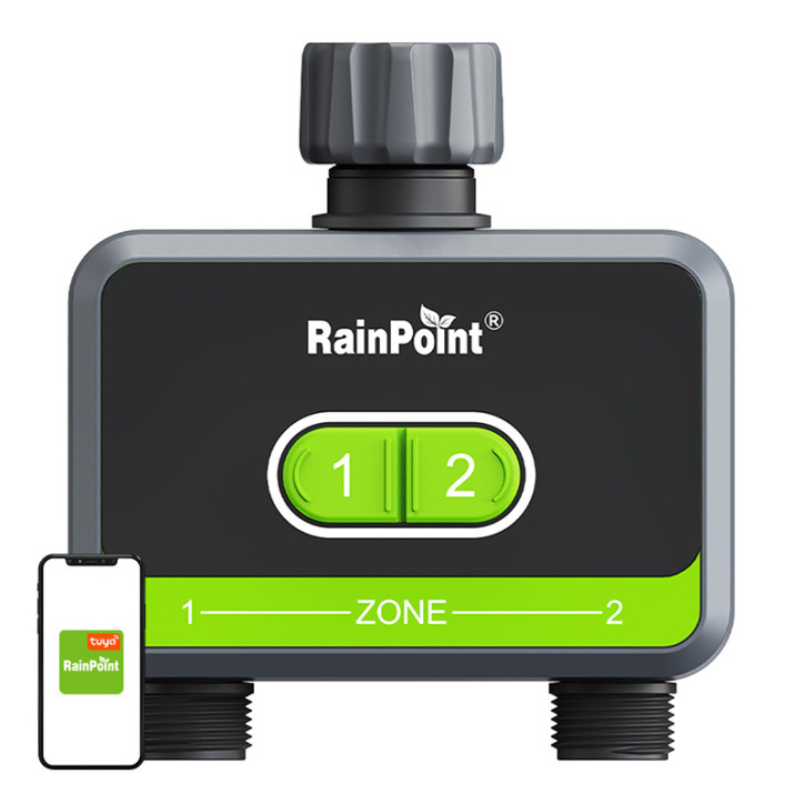 RainPoint controller irrigazione 2 zone con app