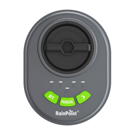 RainPoint Controller Irrigazione 4 Zone con App, Bluetooth