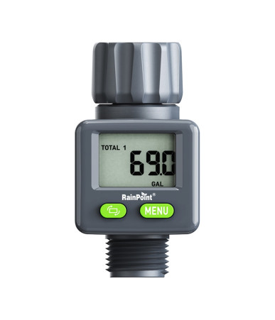 RainPoint digital water flow meter