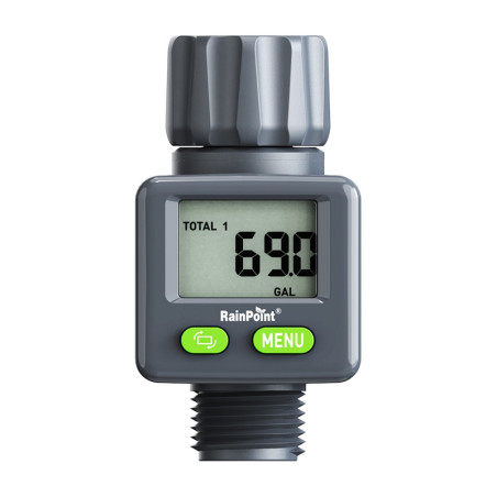 RainPoint misuratore di flusso acqua digitale