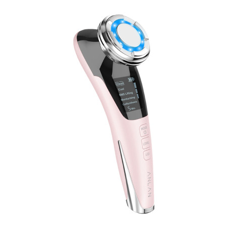 ANLAN Massaggiatore Viso Ultrasuoni 01-ADRY11-001 Rosa