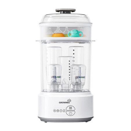 Grownsy Sterilizzatore e Asciugatore Biberon Grigio