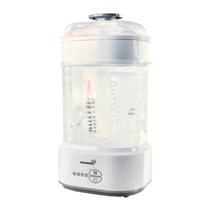 Grownsy Sterilizzatore e Asciugatore Biberon Grigio