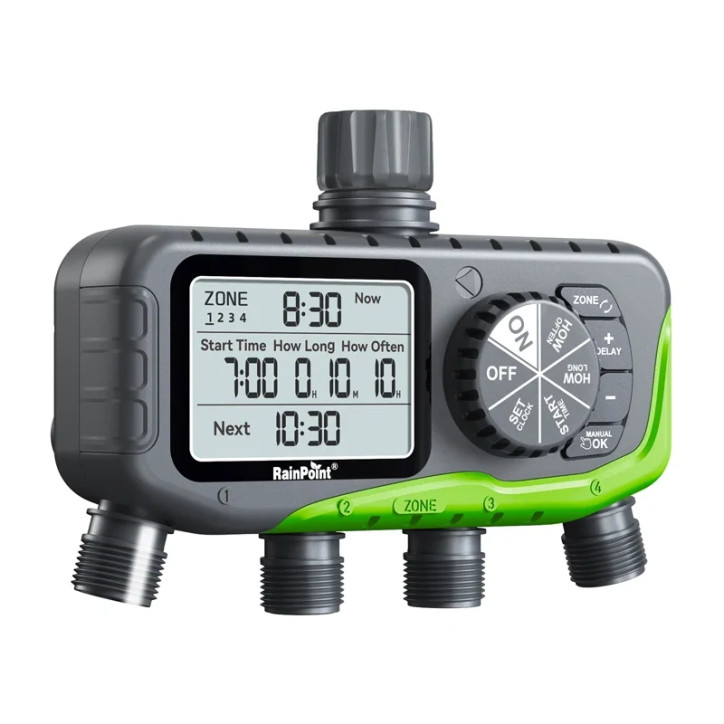 RainPoint Centralina Irrigazione 4 Zone ITV447