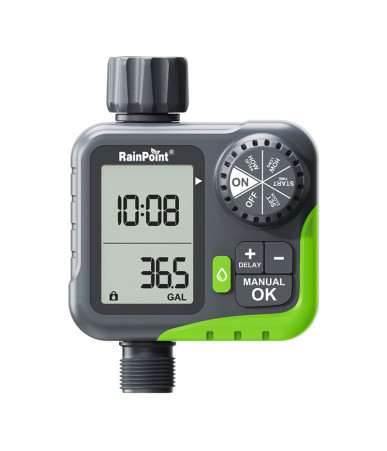 RainPoint ITV117 Controller Irrigazione con Limitatore Consumo Acqua
