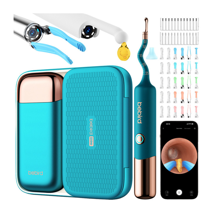 BEBIRD Earsight Ultra X Otoscopio con Telecamera 4K