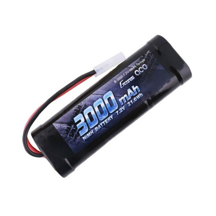 Batteria Gens Ace 3000mAh 7,2V NiMH Tamiya