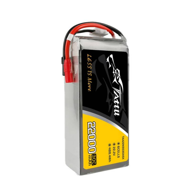 Batteria LiPo Tattu 22000mAh 22.2V 30C 6S1P AS150+XT150