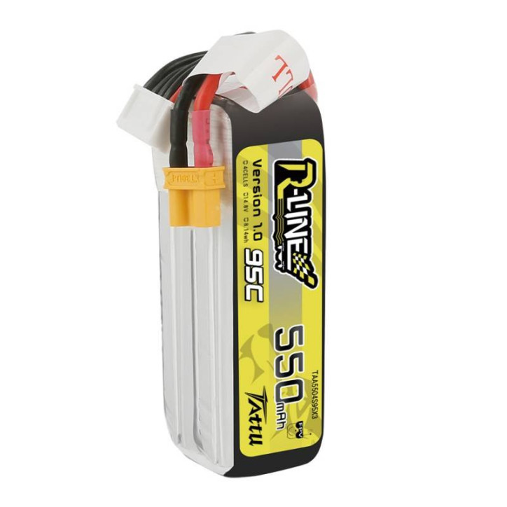 Batteria Tattu R-Line 550mAh 14.8V 95C 4S1P