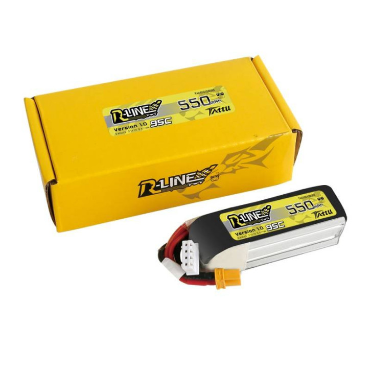 Batteria Tattu R-Line 550mAh 11.1V 95C 3S1P XT30