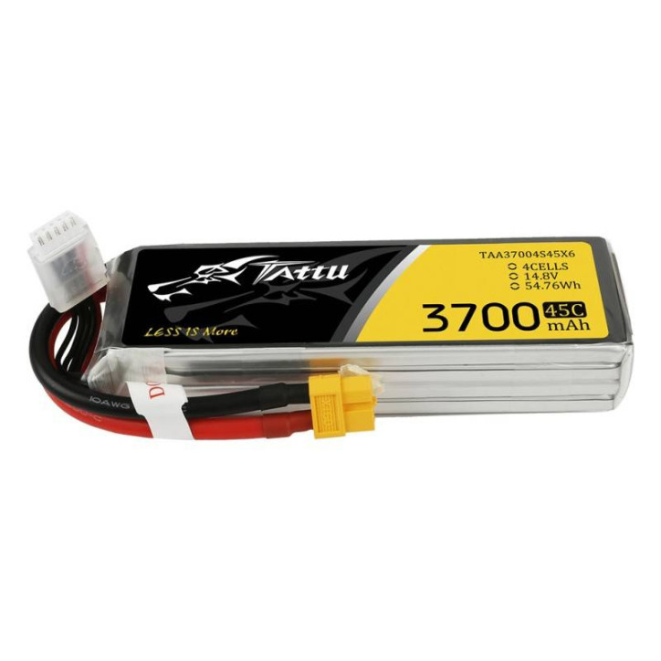 Batteria Tattu 3700mAh 14,8V 45C 4S1P