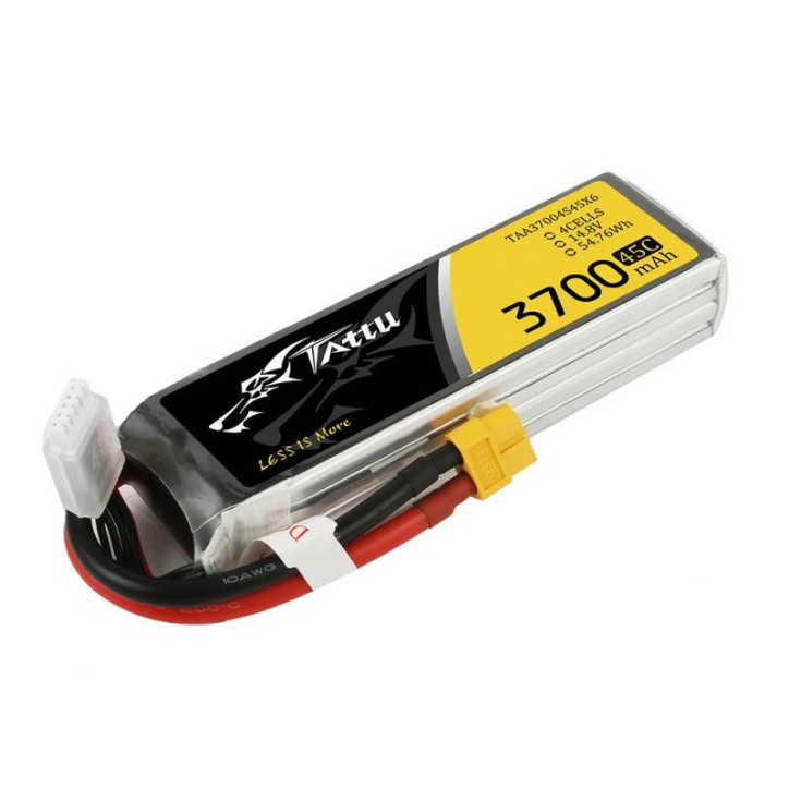 Batteria Tattu 3700mAh 14,8V 45C 4S1P