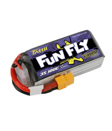 Batteria Tattu Funfly 1300mAh 11,1V 100C 3S1P