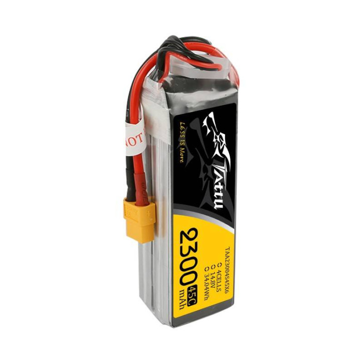 Batteria Tattu 2300mAh 14,8V 75C 4S1P XT60