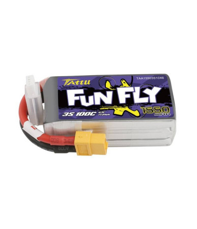 Batteria Tattu Funfly 1550mAh 11,1V 100C 3S1P