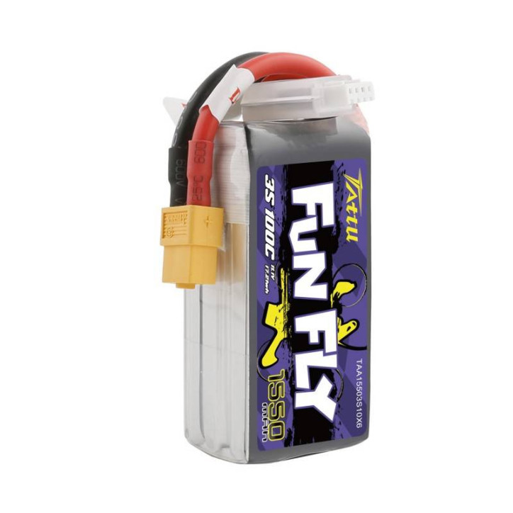 Batteria Tattu Funfly 1550mAh 11,1V 100C 3S1P