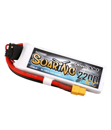 Gens Ace G-Tech Soaring 2200mAh 7.4V 30C 2S1P Batteria XT60
