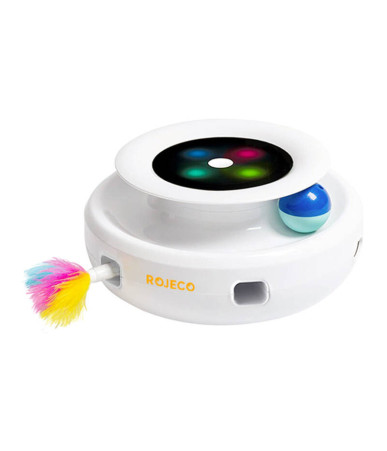 Rojeco Giocattolo Interattivo 2 In 1 per Gatti