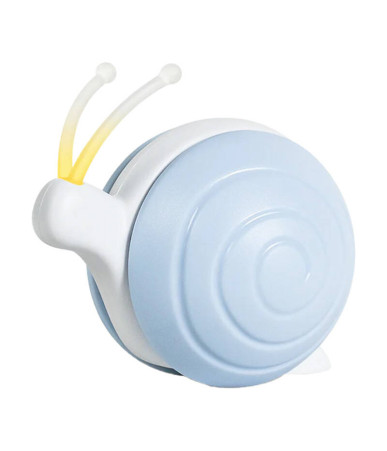 Giocattolo Interattivo per Gatti Cheerble Wicked Snail (Blu)