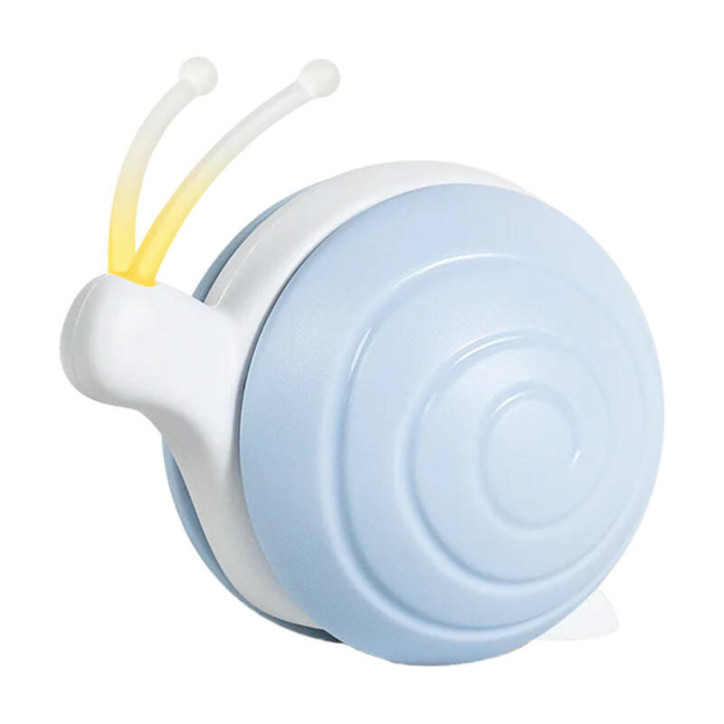 Giocattolo Interattivo per Gatti Cheerble Wicked Snail (Blu)