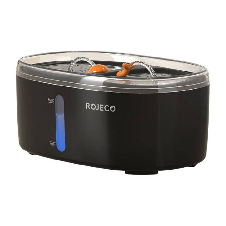 Fontanella per animali Rojeco 2,5L Nero Fontanella per animali Rojeco 2,5L Nero