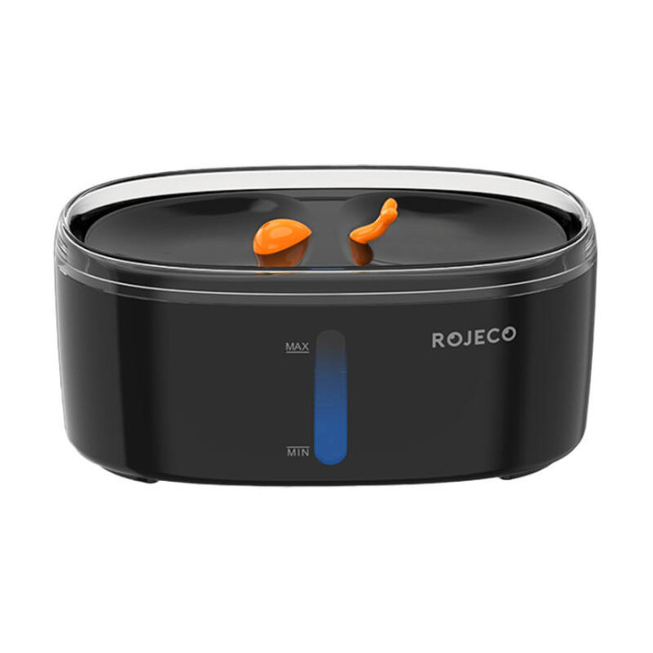 Fontanella per animali Rojeco 2,5L Nero Fontanella per animali Rojeco 2,5L Nero