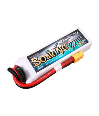 Gens ace G-Tech Soaring 2200mAh 11.1V 30C 3S1P Lipo Batteria