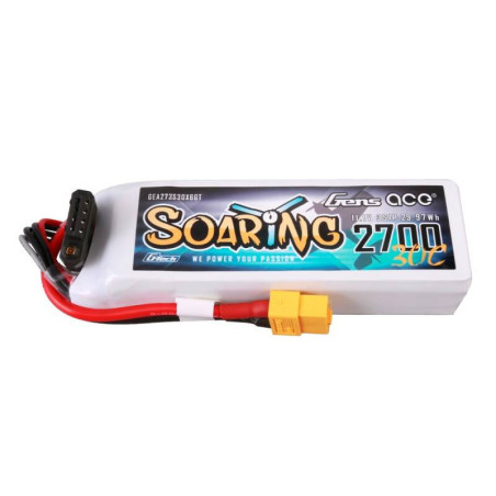 Gens ace G-Tech Soaring Batteria LiPo 2700mAh 11.1V 30C 3S1P