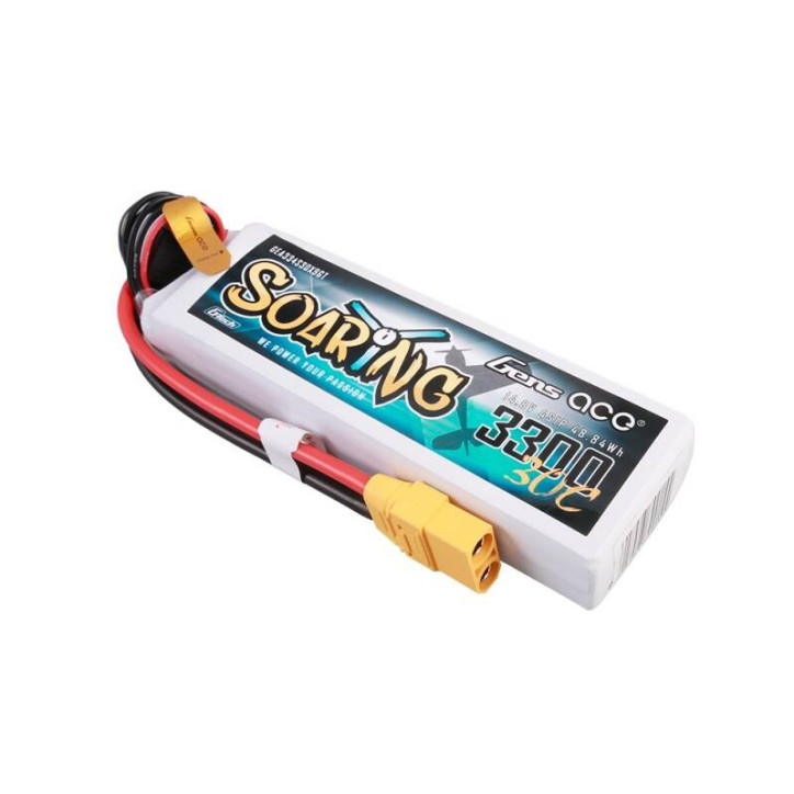 Gens ace G-Tech Soaring 3300mAh 14.8V 30C 4S1P Batteria Lipo