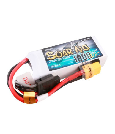 Gens ace G-Tech Soaring 1000mAh 11.1V 30C 3S1P Lipo Battery