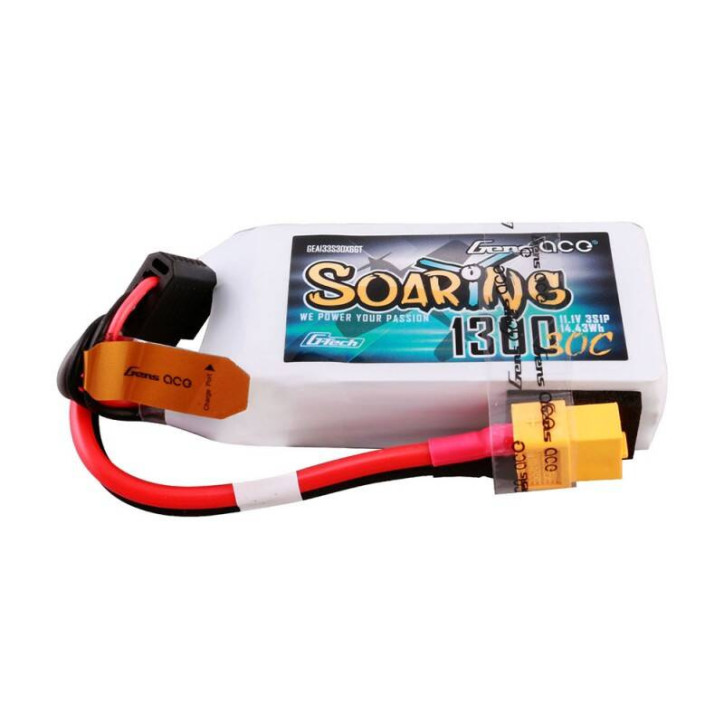 Gens ace G-Tech Soaring Batteria Lipo 1300mAh 11.1V 30C 3S1P