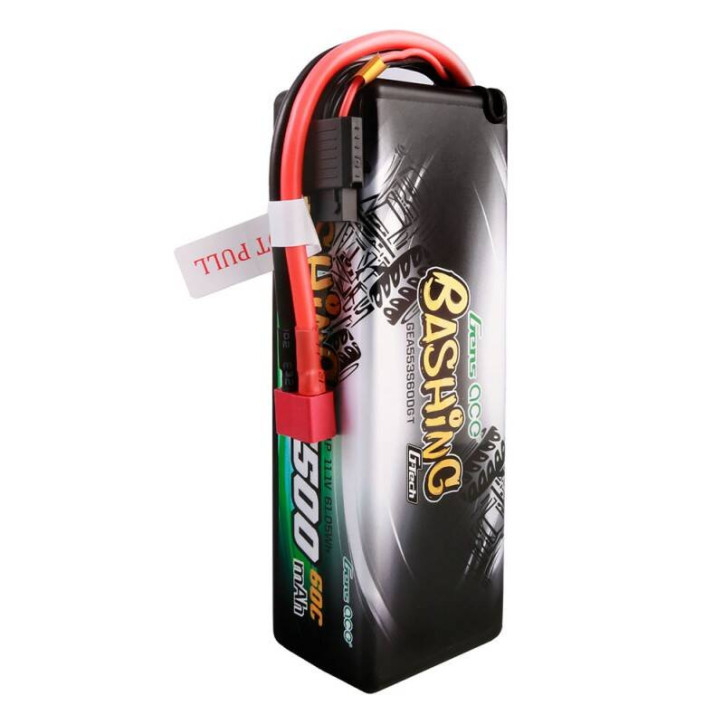 Gens ace G-Tech 5500mAh 11.1V 3S1P 60C HardCase 15 car Battery